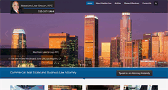 Desktop Screenshot of mashianlaw.com